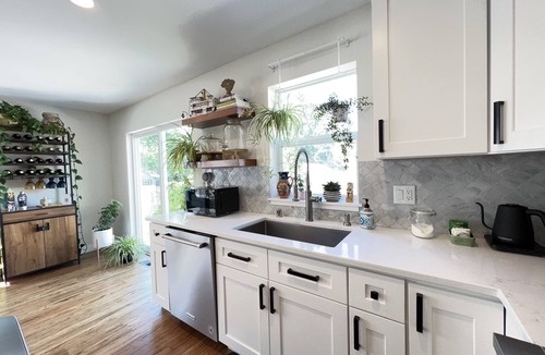 Ericsson House | Creek half a block away! Family-sized, specious home with back patio and garden
