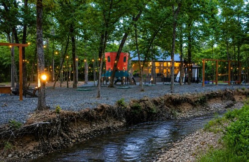 Pickens House | Creek,Pool,Playhouse celebration estate, sleeps 21