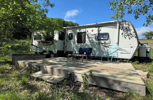 Catskill House | Creekside Magic in Luxury RV on Working Farm