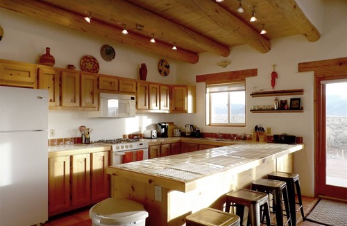 El Prado House | Custom Adobe Home 360º Mountain Views