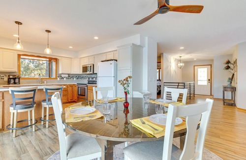 Wabasha House | Dock & Views: Waterfront Home in Wabasha!