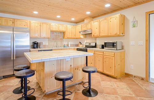 Taos House | Dog-friendly adobe with mountain view, foosball, hammocks, grill, WiFi, & W/D