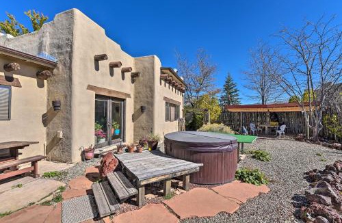 El Prado House | Eclectic El Prado Home with Hot Tub Near Downtown!