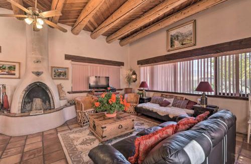 El Prado House | Eclectic El Prado Home with Hot Tub Near Downtown!