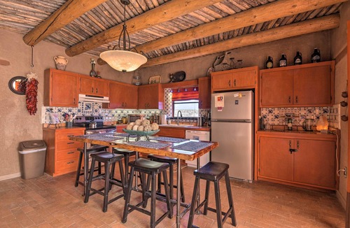 Taos House | El Prado Adobe Home: Courtyard w/Mountain Views!