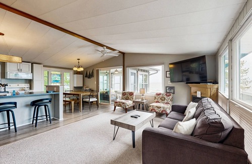 Malletts Bay House | Family-friendly house on Lake Champlain w/beach, mountain & water views