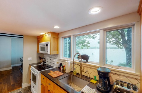 Malletts Bay House | Family-friendly lakefront home with private beach and firepit - dogs welcome