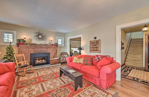 Speculator House | Fire Pit and Beach Lake Pleasant Home with Views