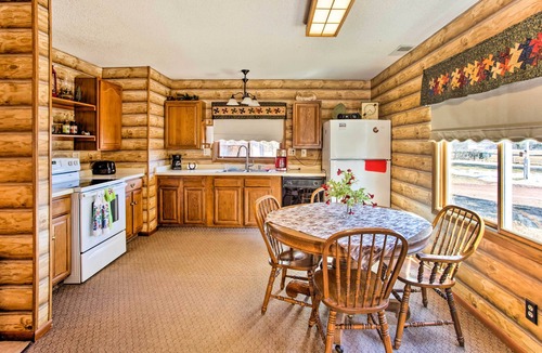 Lake Nebagamon Cabin | Fish & Hike: Wooded Cabin 9 Mi to Lake Nebagamon!