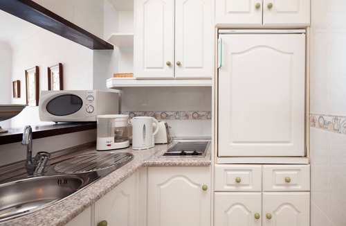 Torrox Costa Apartment | Frontline Beautiful Studio A48 with Sea Views, Shared Pool and Wi-Fi