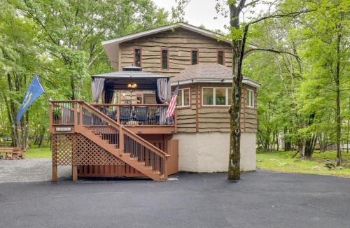 Briar Crest Woods House | Game Room, Deck & Fire Pit! Pocono Mtn House