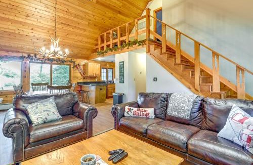 North Creek House | Gore Mountain Cabin Game Room and Fire Pit