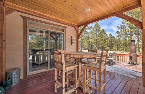 Angel Fire House | Grand Angel Fire Retreat with Hot Tub and Fire Pit!