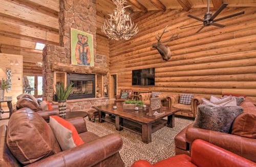 Eagle Nest House | Grand Mountain Retreat in Angel Fire with Game Room!