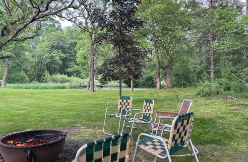 Osceola Cabin | Great fishing & sunset views, lakeside cabins joined by porch. 1 hour from TC
