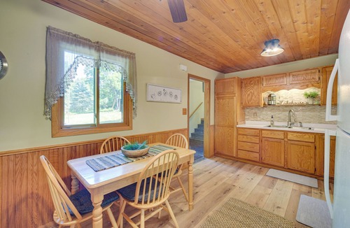 Cameron House | Grill & Fire Pit: Waterfront Cameron Retreat!