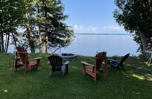 Champlain House | Heron Hideaway - Lakefront Home with Mountain Views- Hot Tub