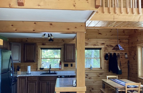 Schroon Lake Cabin | Hillside ADK Log Cabin with beautiful Schroon Lake views - 5 minutes to village!