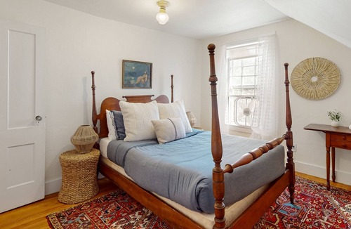 Montpelier House | Historic 1860s farmhouse & back house with a large yard, washer/dryer, & deck
