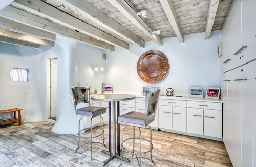 Taos House | Historic dog-friendly hacienda with 2 casitas, fireplaces, on-site hot tub, yoga