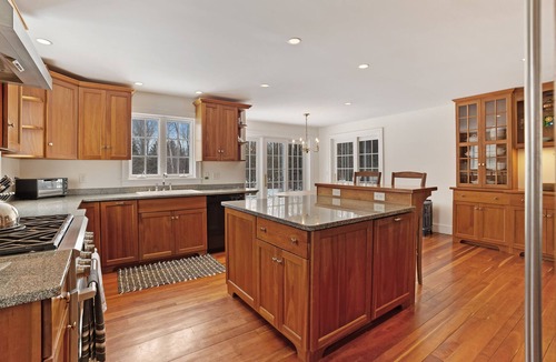 Barnard House | Historic waterfront farmhouse w/ private swimming pond, fireplace, & fast WiFi
