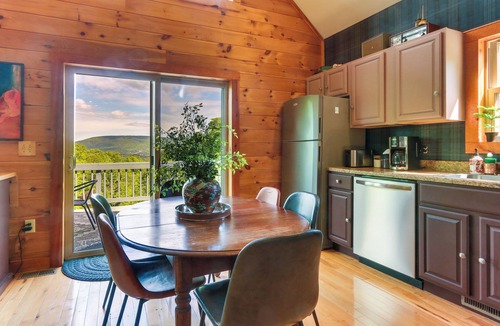 Wardensville Cabin | Hot Tub + Game Room: Peaceful Wardensville Cabin