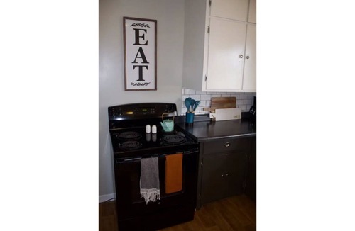 Tomah Apartment | Hot Tub! King Bed! Private & Spacious! Sleeps 3! Fully stocked Kitchen!