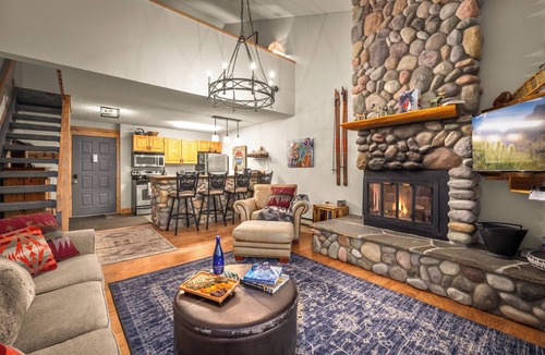 Whitefish Condo | Incredible views and even better ski access! Newly remodeled ski condo