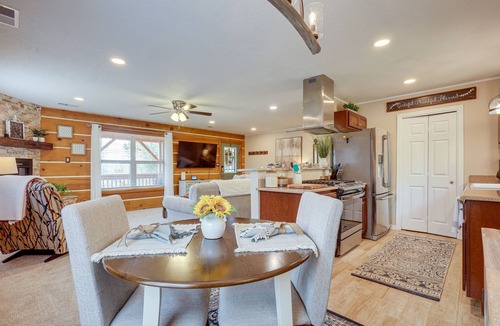 Jemez Springs Cabin | Jemez Springs Cabin w/Deck + Mountain Views!