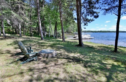 Solon Springs House | Kitty Foye House on Upper Eau Claire Lake in Barnes