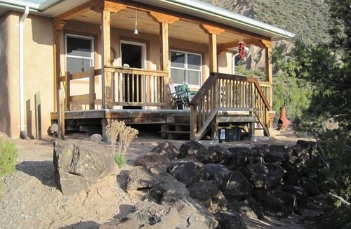 Ojo Caliente House | La Lomita, Quiet Hide-Away, Big Sky, Northern NM Food, Spa, Ski, Hike, Raft