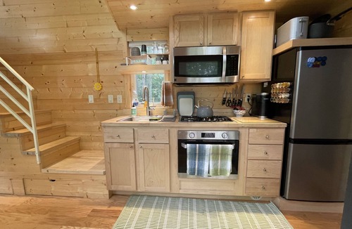 Addison Cabin | Lake Champlain Tiny House on Wooded Property with Private Beach/Lake Access