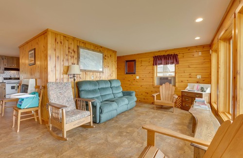 St. Albans Cabin | Lake Champlain Vacation Rental with Boat Dock!