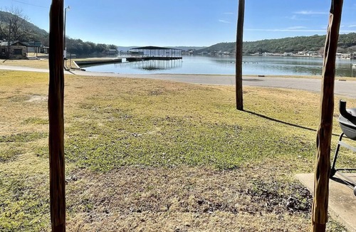 Graham Cabin | Lake front weekend cabin #8 Cabin with kitchen, steps from Possum Kingdom Lake