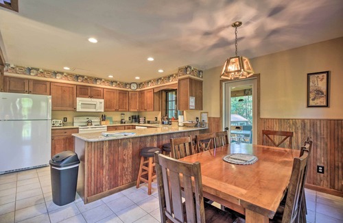 Lake Placid House | Lake Placid Chalet: Deck & Forest Views!