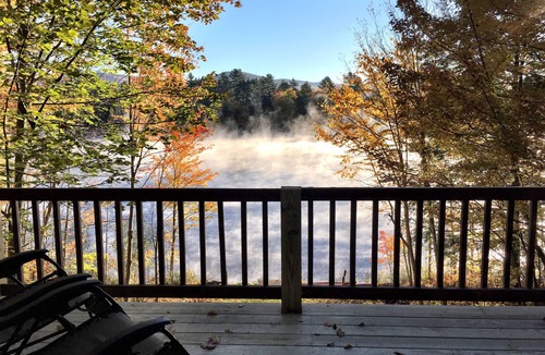 Woodsville House | Lakefront 3 Bed, 3 Bathroom log cabin in White Mountains
