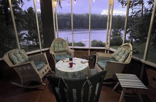 North Concord Cabin | Lakefront 3-bedroom Rustic Cabin in Ryegate, VT. Pet-Friendly!