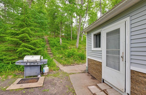 Augusta Cabin | Lakefront Cabin w/Fire Pit, Dock, & Boat Rental