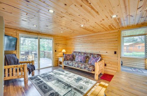 Markville House | Lakefront Cabin with Dock, Fire Pits in Danbury!