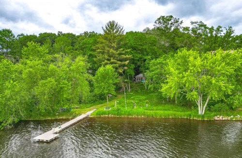 Augusta House | Lakefront Cabin with Fire Pit, Dock, and Boat Rental