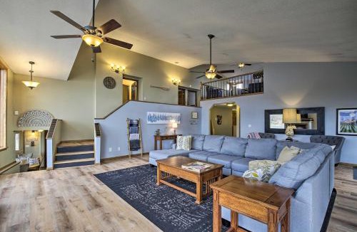 Eau Galle House | Lakefront Eau Galle Home with Hot Tub and Fire Pit