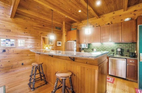 Lake Township House | Lakefront home with Platte Lake views - private dock, kayaks & paddleboards