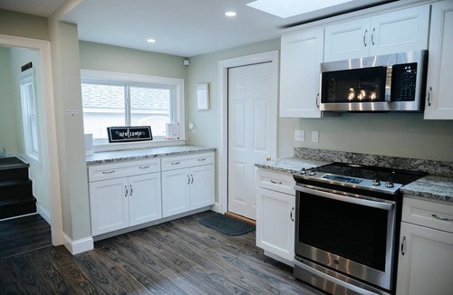 Lochmere House | Lakefront home with private dock on Lake Winnisquam, 15 min from Gunstock Mtn