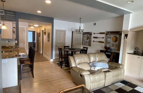 Lake Harmony Condo | Lakefront located across from Big Boulder Resort with beautiful mountain views!
