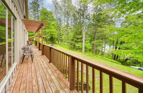 Spooner House | Lakeside Spooner Home with Game Room and Views!