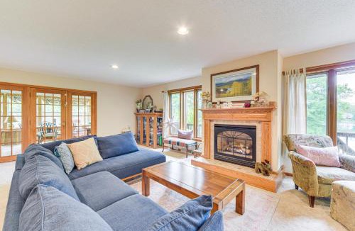 Spooner House | Lakeside Spooner Home with Game Room and Views!