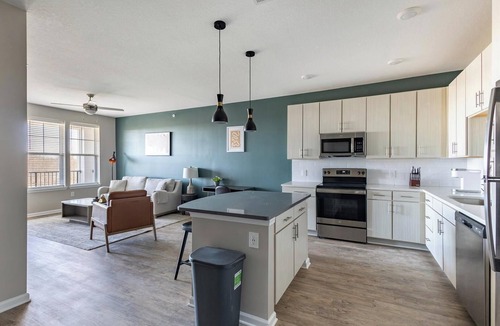 Kenton Apartment | Landing | Chic 1BD, Yoga Studio, Pool