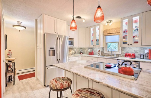 Northeast Santa Fe House | Large Santa Fe Townhouse w/Private Patio!