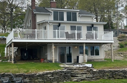 Coventry Lake House | Located on Coventry Lake. Walk out the back door and you are in the lake!