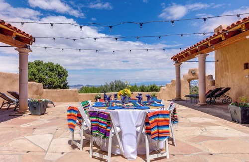 Cerrillos Villa | Los Cerrillos Hillside Hacienda on 65 Acres!